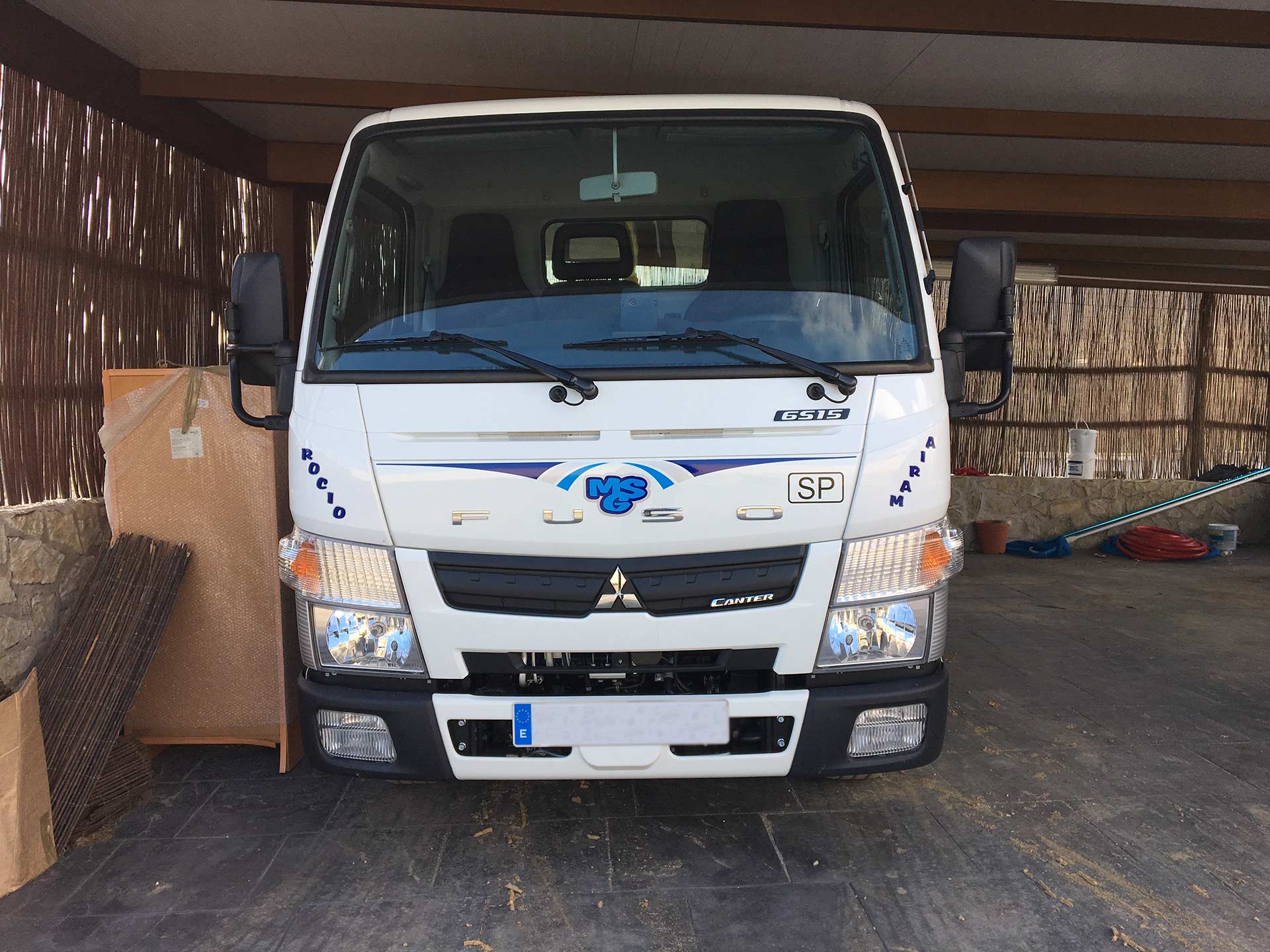 mitsubishi fusso canter para cubas en estepona y marbella